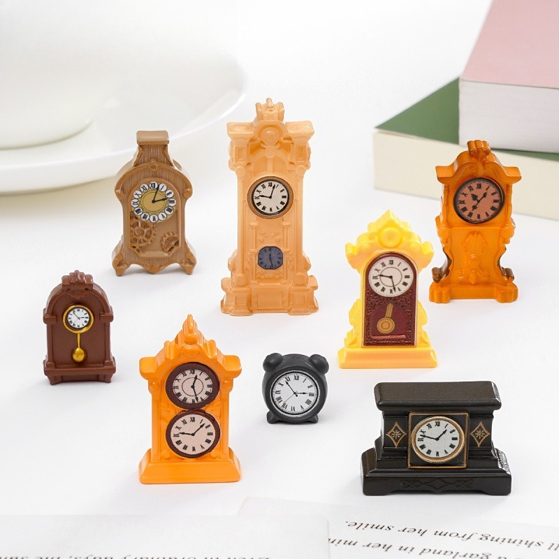 Vintage Alarm Clock - Mini horloge de bureau vintage, décoration
