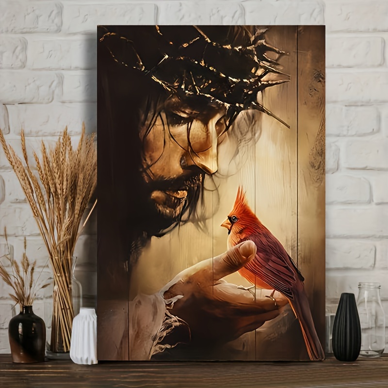 Home Decor Jesus - Affiche et imprimés d'art de Portrait