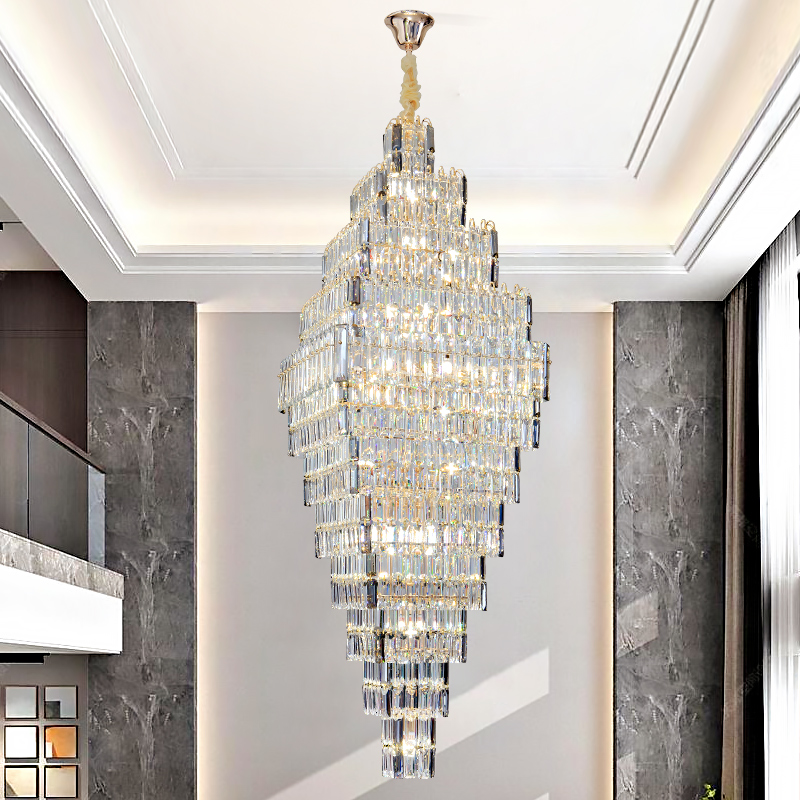 Home Decor Trend 2026 - Lustre en cristal de luxe pour