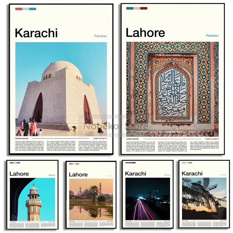 Home Decor Karachi - Toile peinture mur Art photos asie