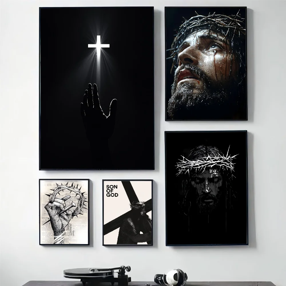 Home Decor Jesus - Art mural Lumière Sacrée du Fils