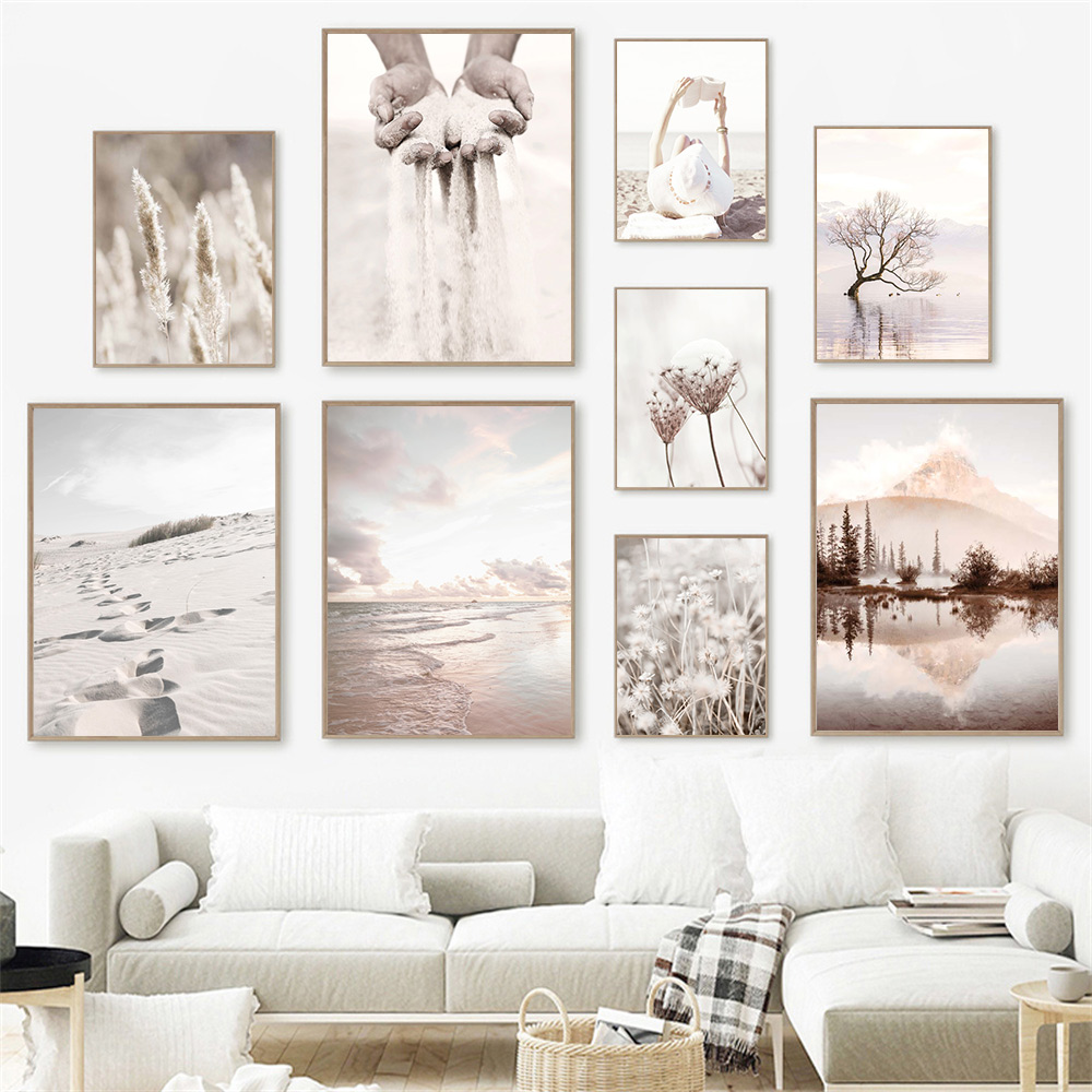 Sand Art Picture - Tableau mural sur toile, affiches et