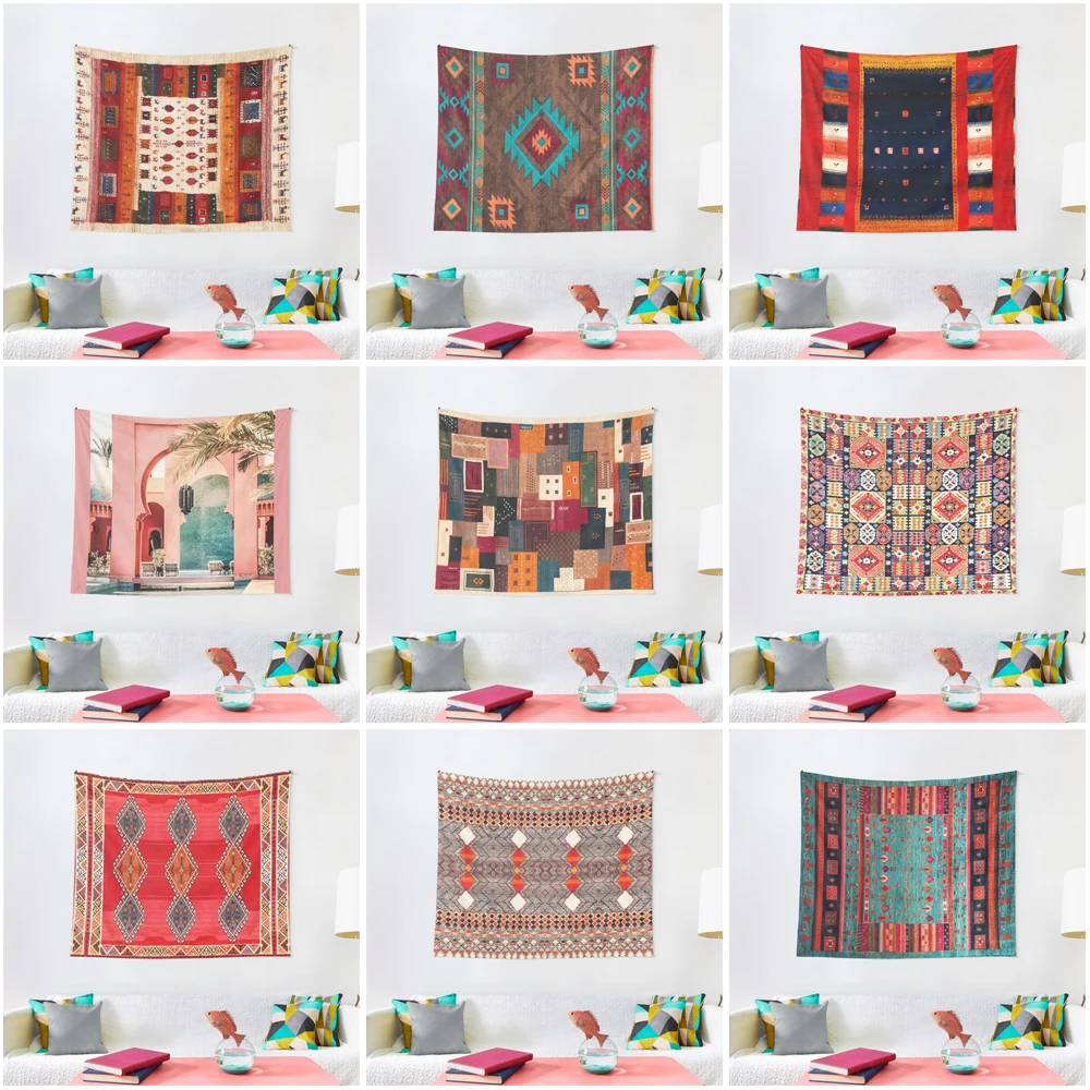 Home Decor Aesthetic Pinterest - Grande tapisserie murale en tissu, décoration
