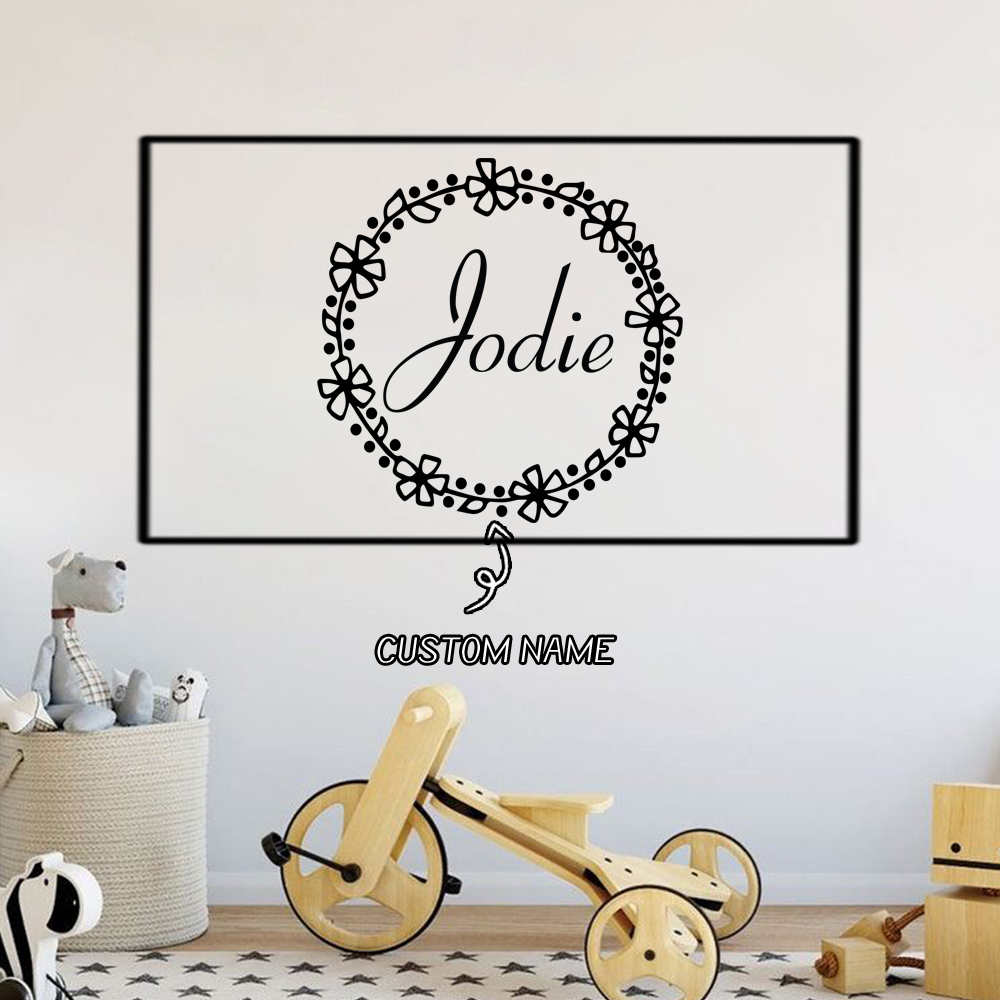 Home Decor Lovely Home - 1PC Belle couronne personnalisée avec texte,