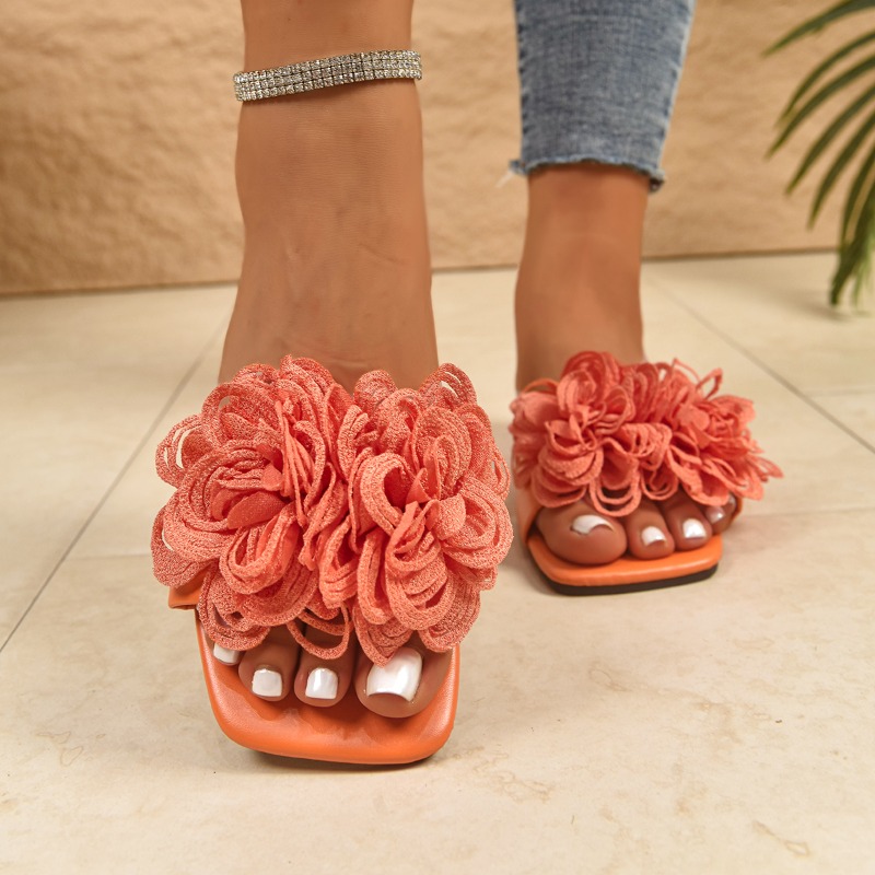 Home Decor Flowers - Nouvelles sandales plates décontractées pour femmes