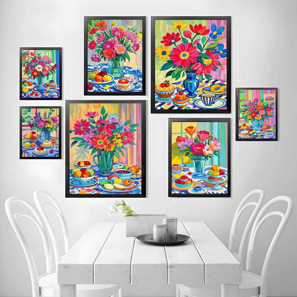 Home Decor Dopamine - Affiche murale décorative « Dopamine Afternoon