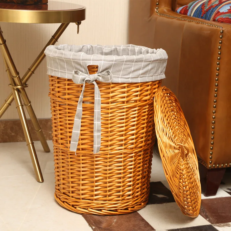 Home Decor Hampers - Mir à illant en Rotin avec