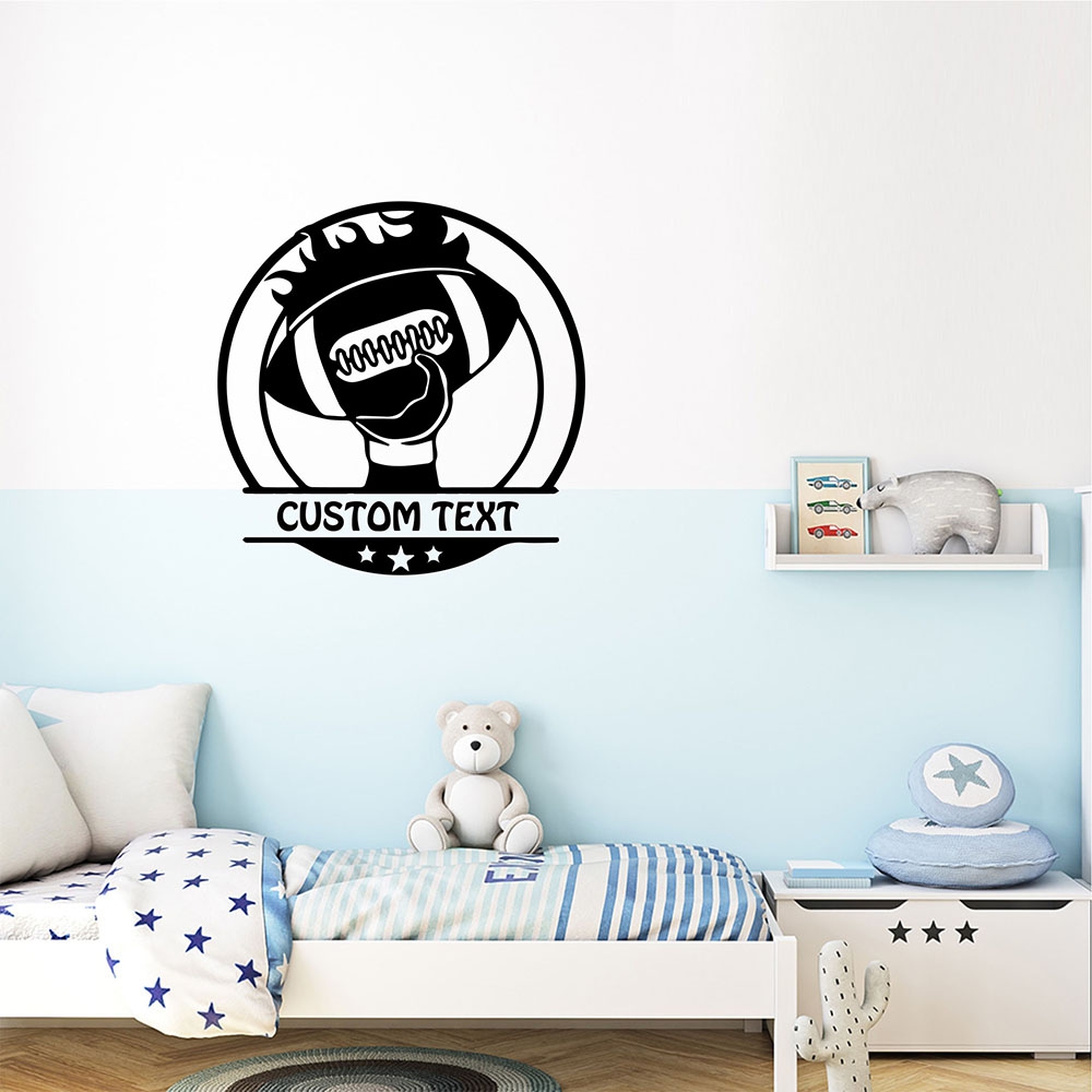 Home Decor Lovely Home - Autocollant mural en Pvc avec texte