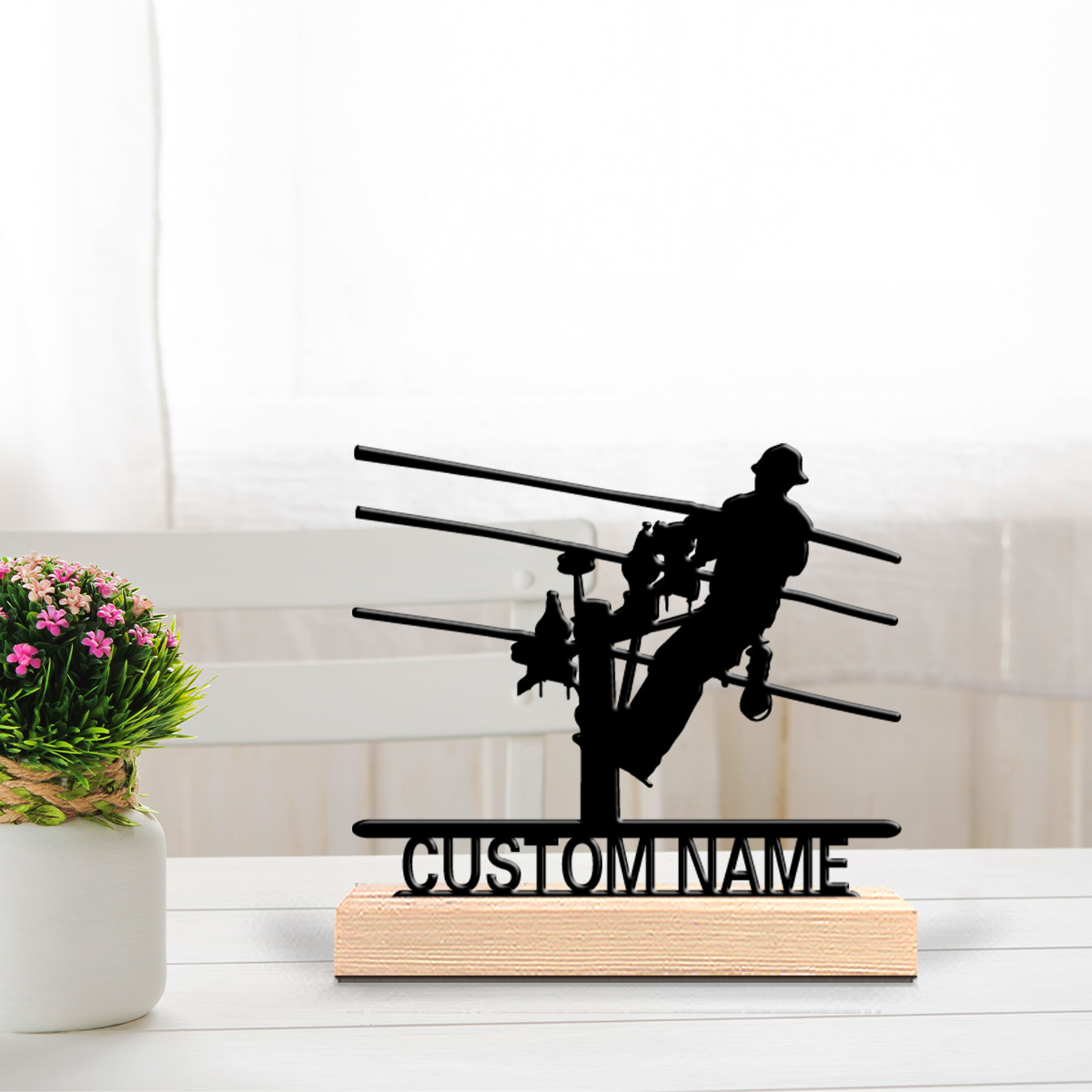 Home Decor Com - 1 pièce - Statues métalliques personnalisées