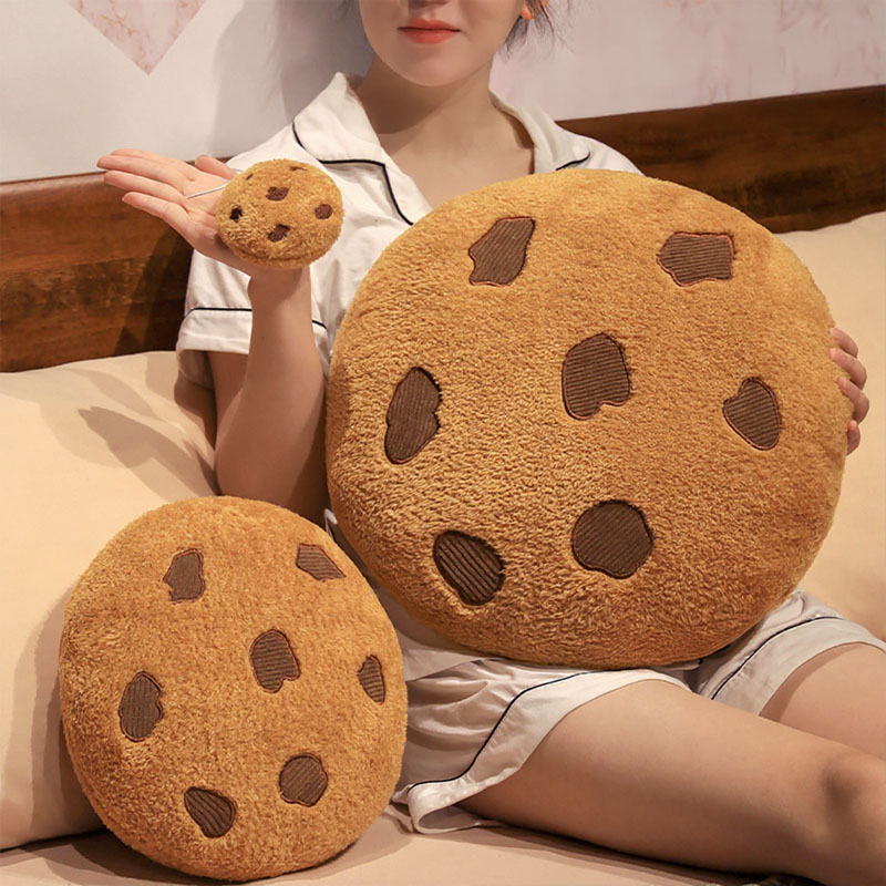 Home Decor Aesthetic Pinterest - Coussin à biscuits en peluche, 1