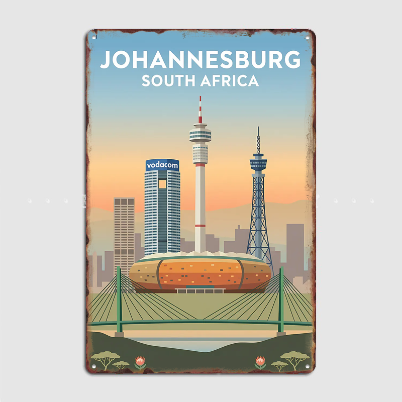 Home Decor Johannesburg - Affiches de paysages de voyage de