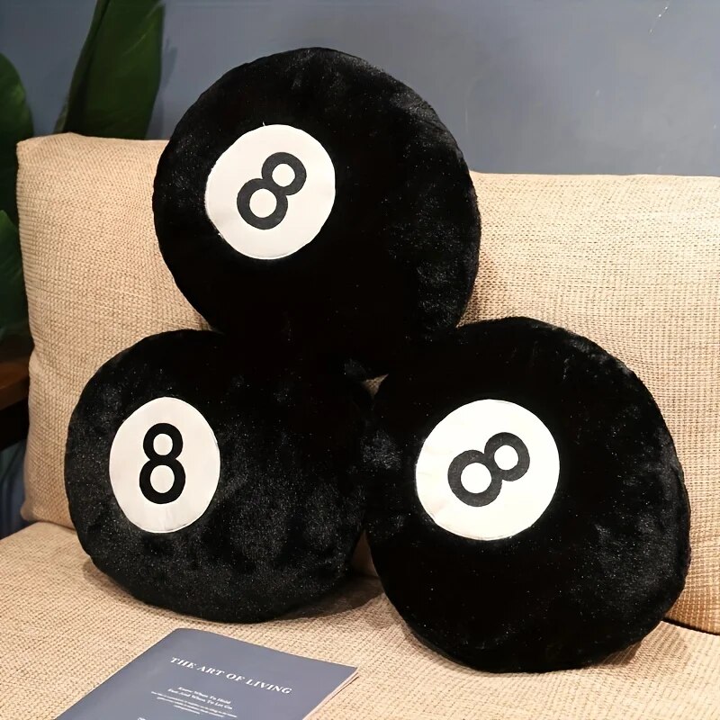 Home Decor Aesthetic Pinterest - Oreiller de billard noir 8, 1