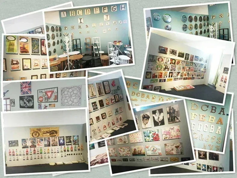 Affiche rétro en métal du circ - Home Decor Jeddah avis et prix