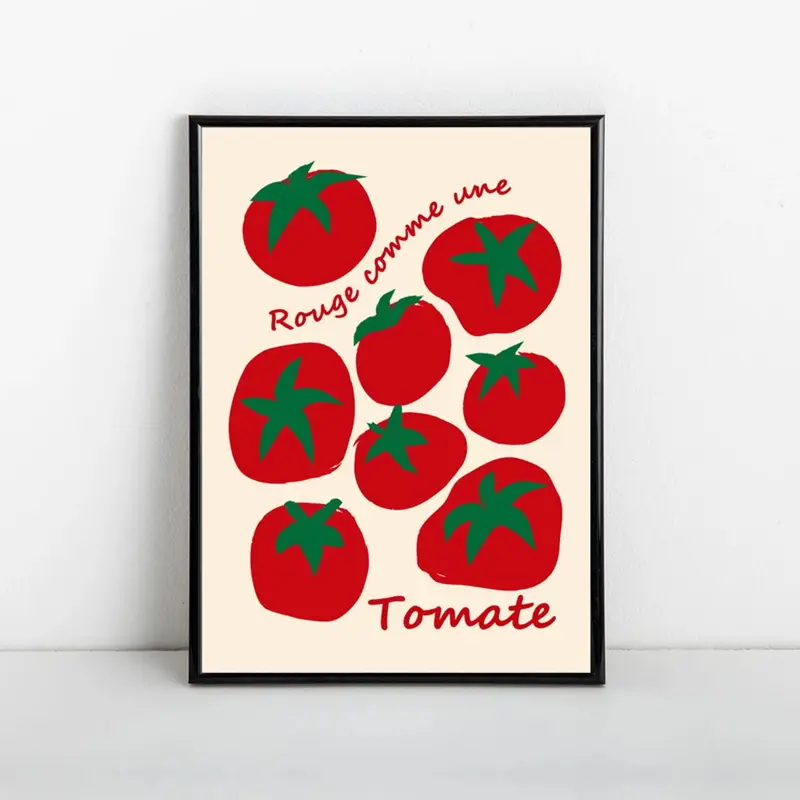 Moderne coloré rouge tomates m - Home Decor Nz avis et prix