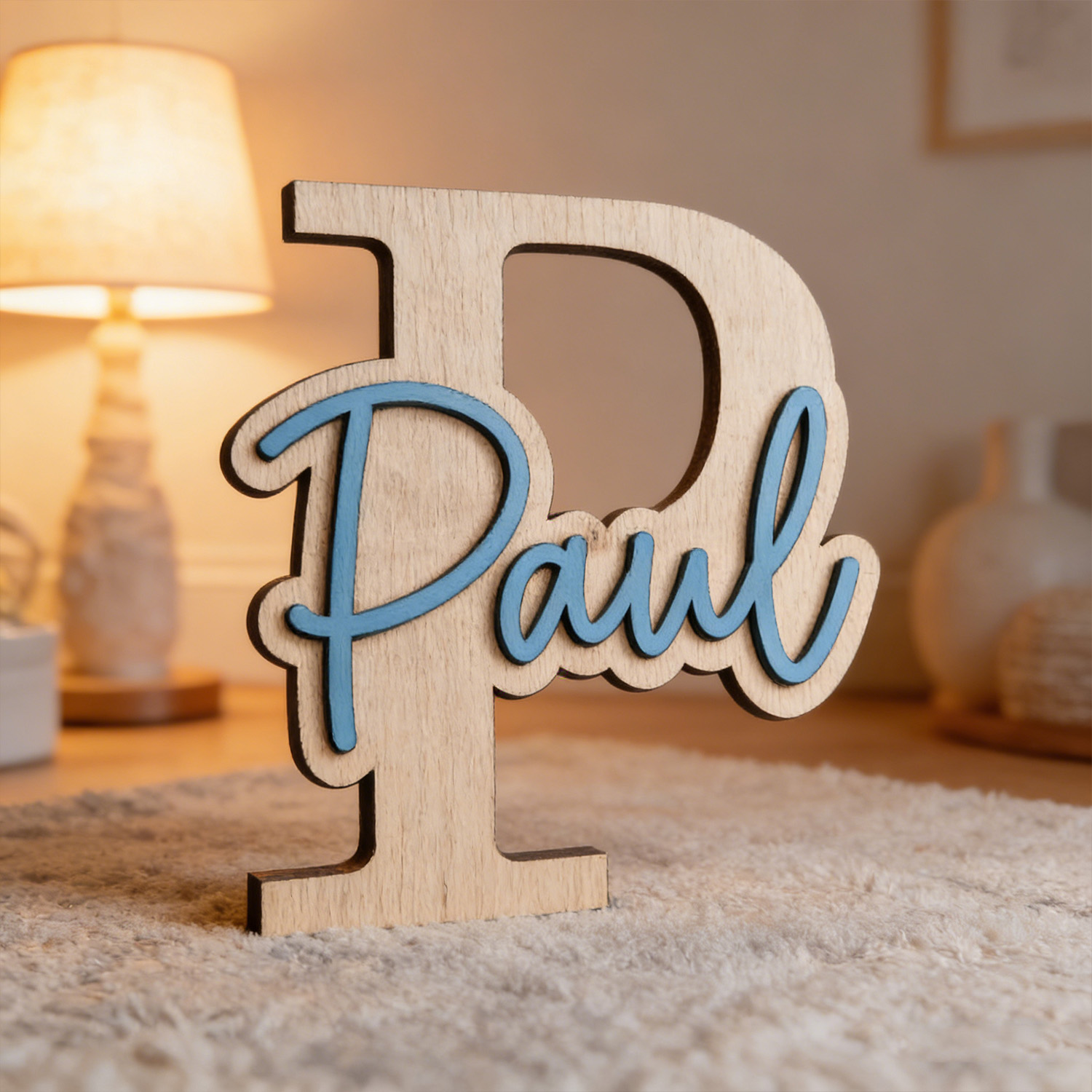 1 plaque de porte en bois pers - Home Decor Com avis et prix
