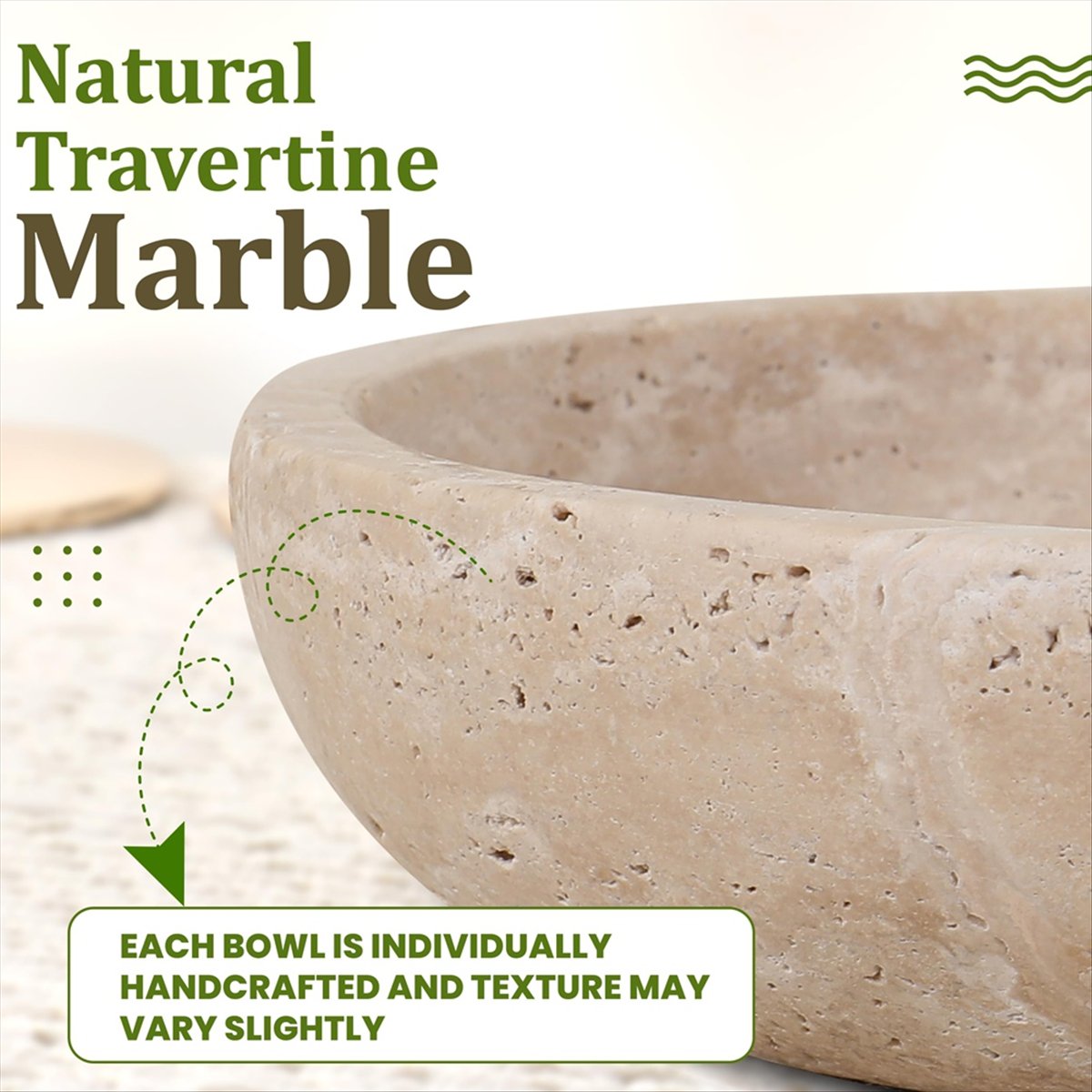 Bol décoratif en travertin ten - Home Decor Trend 2026 avis et prix
