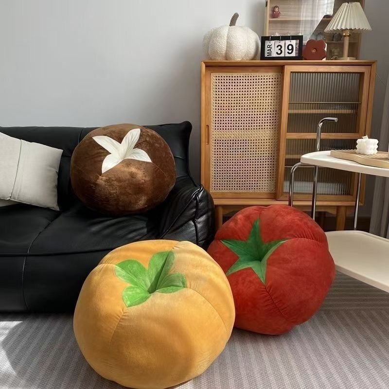 Coussin rond en forme de tomat - Home Decor Aesthetic Pinterest avis et prix