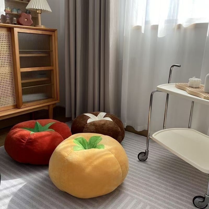 Coussin rond en forme de tomat - Home Decor Aesthetic Pinterest avis et prix