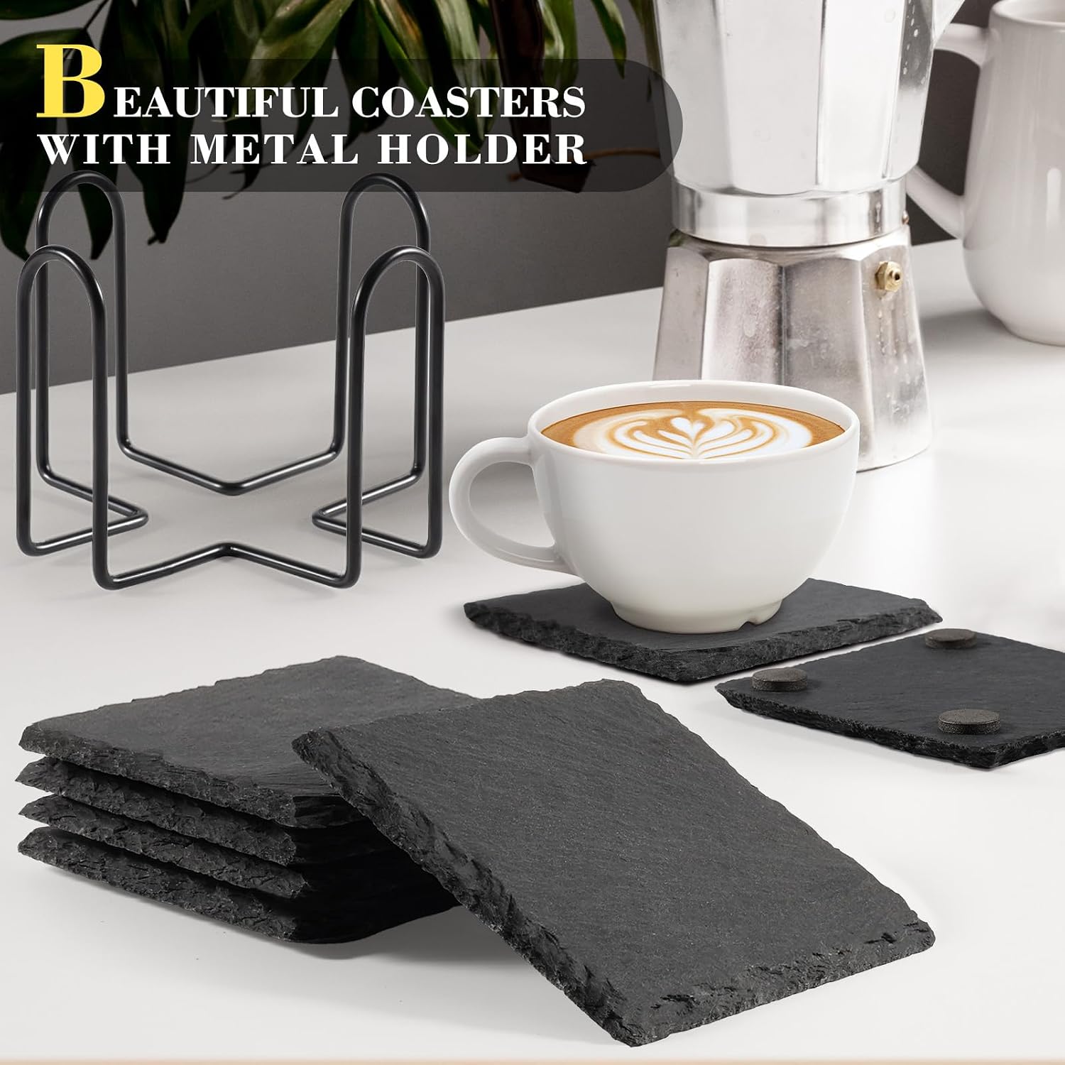 Sous-verres en pierre avec sup - Home Decor Free Images avis et prix
