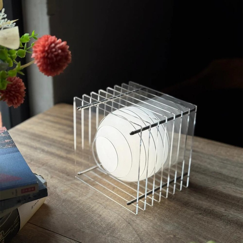Lampe lunaire en acrylique à m - Home Decor Com avis et prix