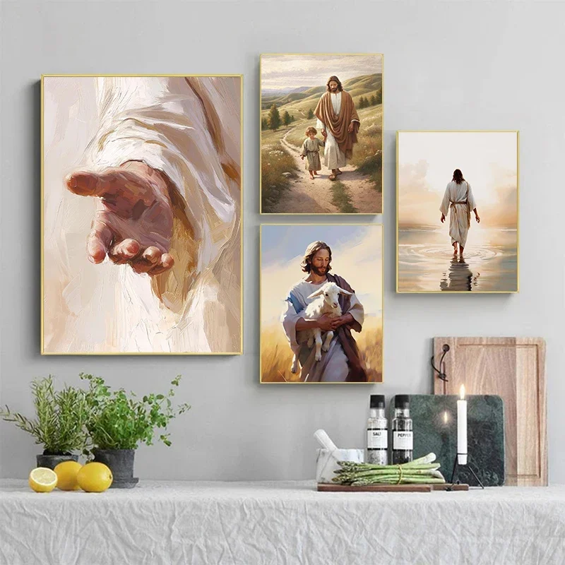 Rétrait de jésus Christ marcha - Home Decor Jesus avis et prix