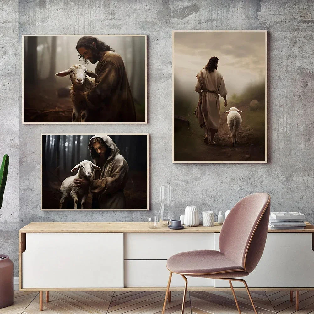 Rétrait de jésus Christ marcha - Home Decor Jesus avis et prix
