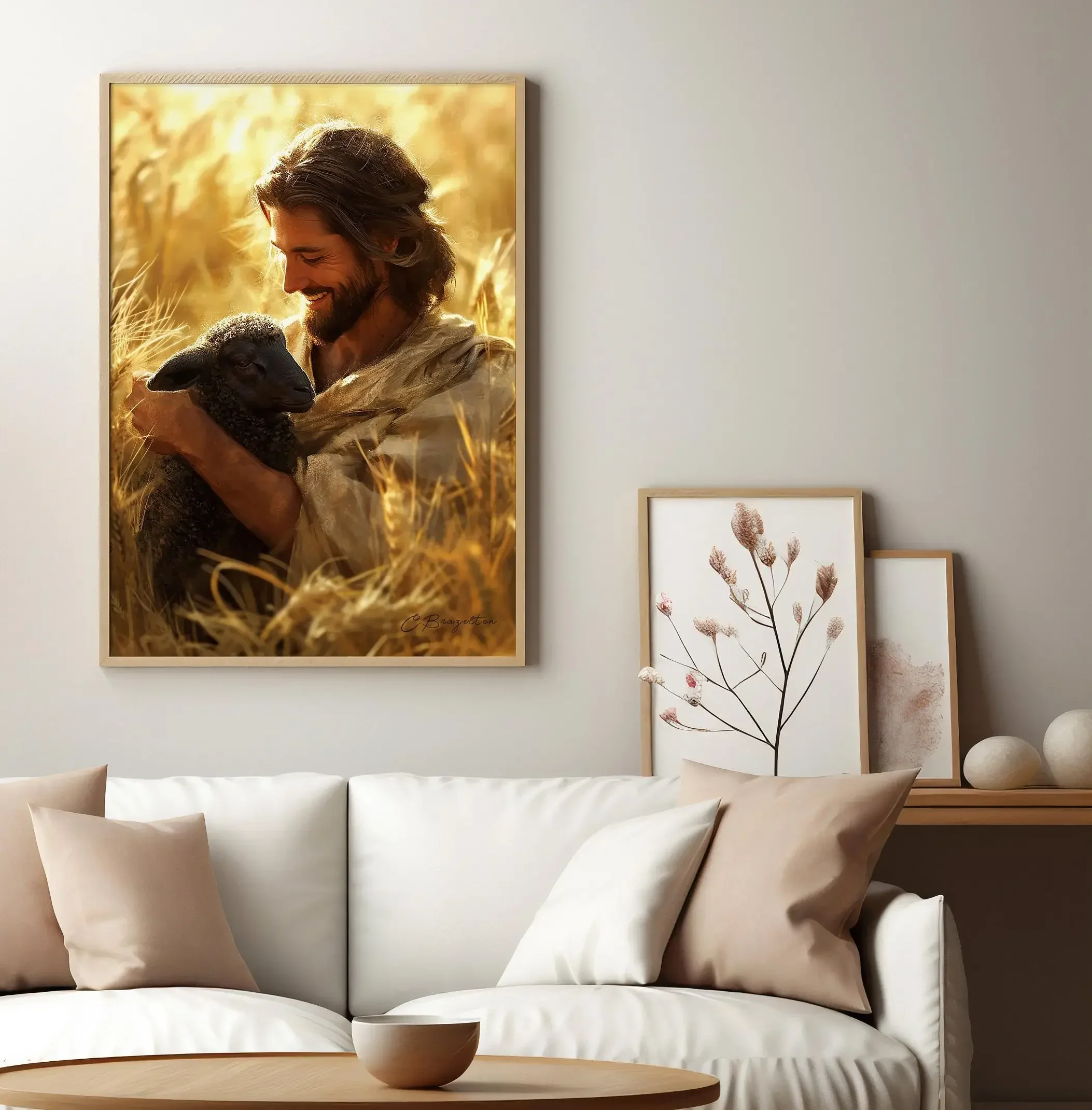 Rétrait de jésus Christ marcha - Home Decor Jesus avis et prix
