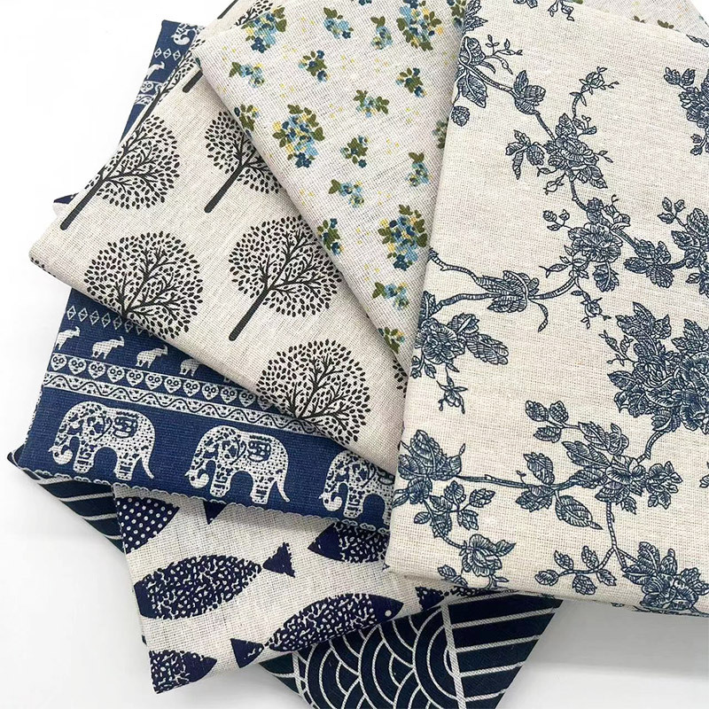 Tissu en coton et lin mélangé  - Home Decor Com avis et prix