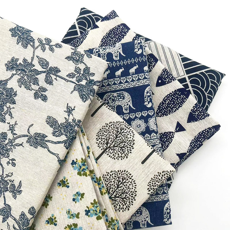 Tissu en coton et lin mélangé  - Home Decor Com avis et prix