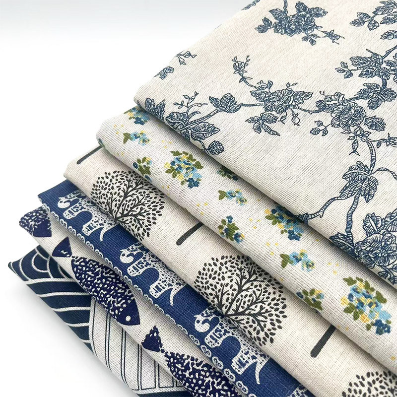 Tissu en coton et lin mélangé  - Home Decor Com avis et prix