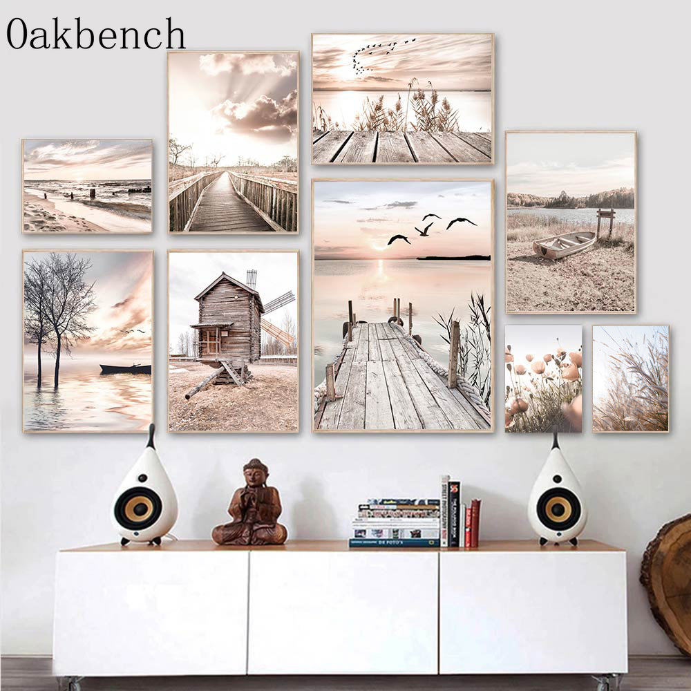 Affiche en toile de paysage be - Sand Art Picture avis et prix