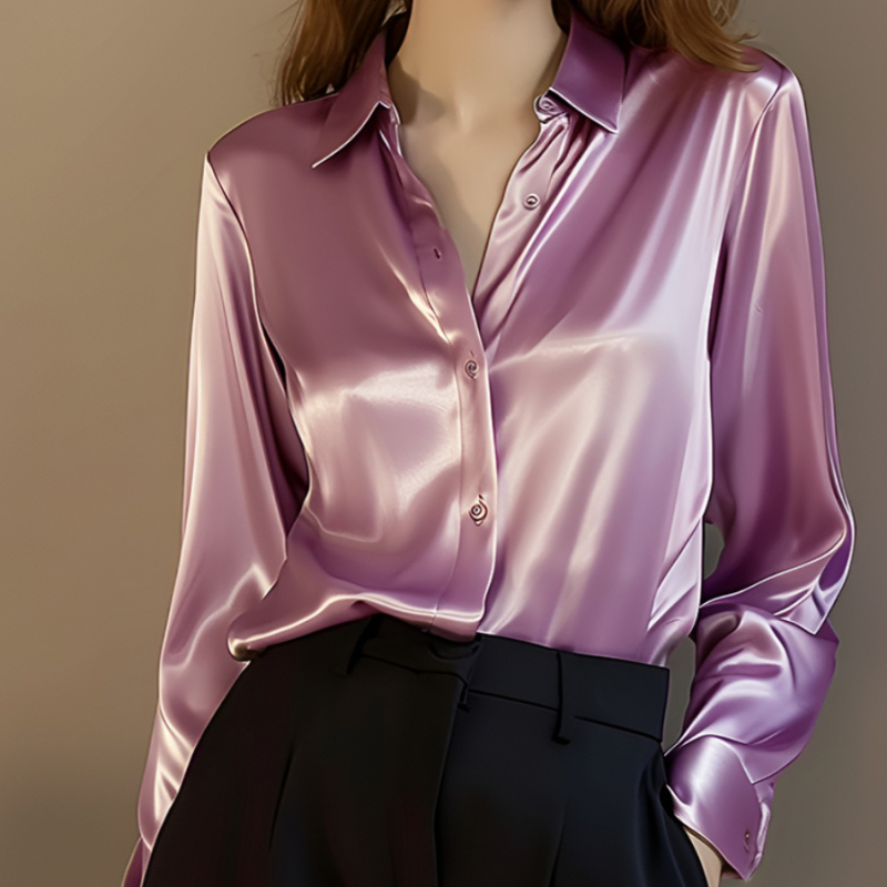 Chemise en satin à manches lon - Home Decor Zara avis et prix