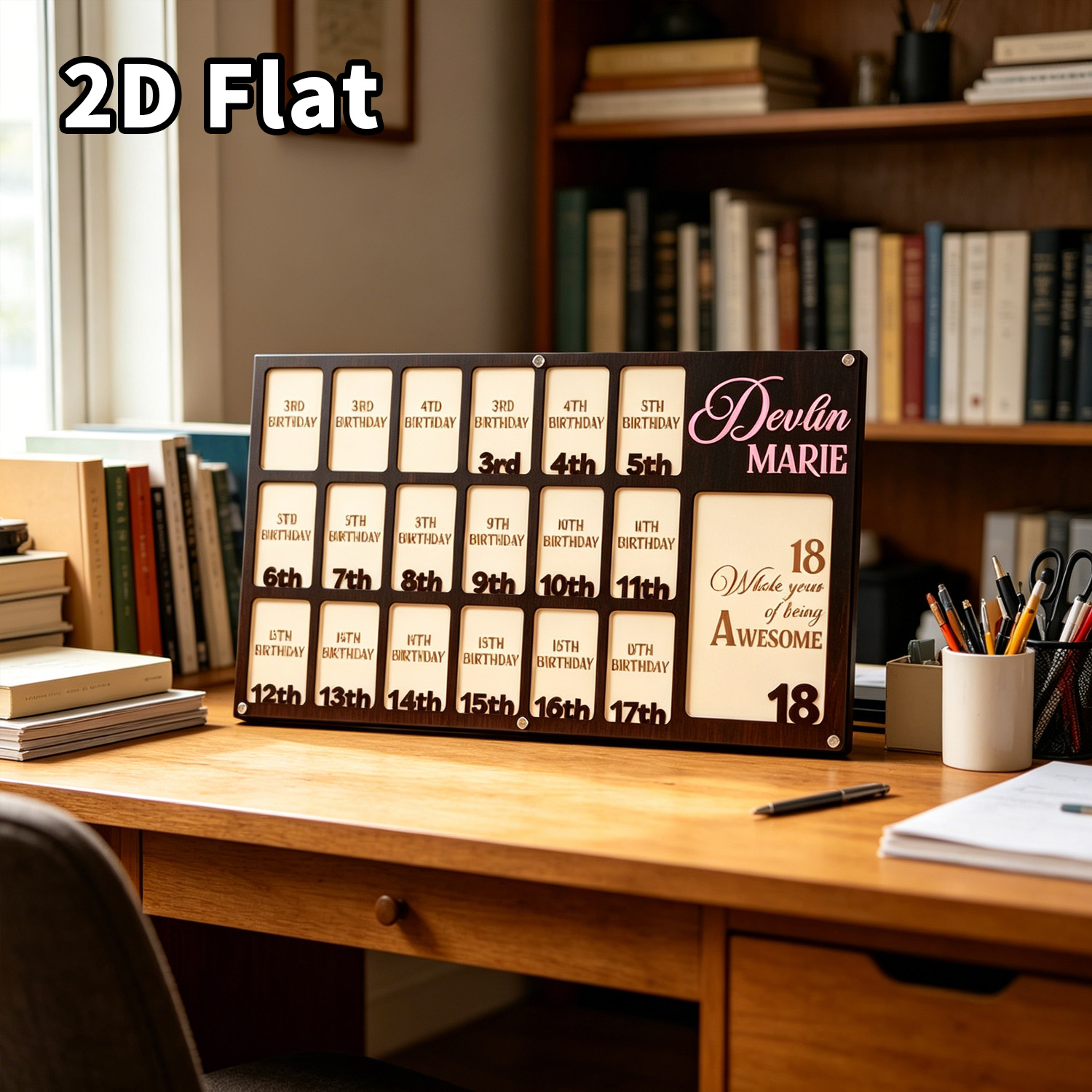 1 plaque murale en bois person - Home Decor Diy avis et prix