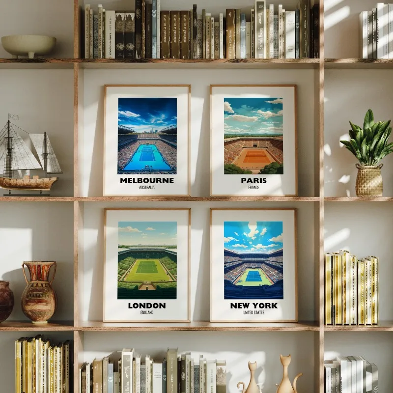 Affiche de Tennis Majors, lond - Home Decor Melbourne avis et prix