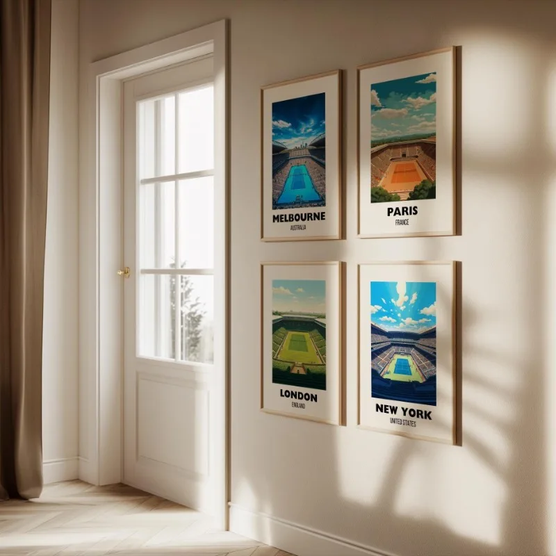 Affiche de Tennis Majors, lond - Home Decor Melbourne avis et prix