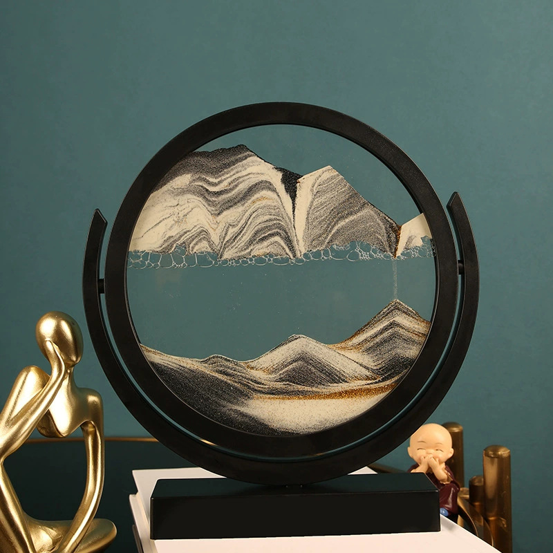Sablier 3D en verre dynamique, - Sand Art Picture avis et prix