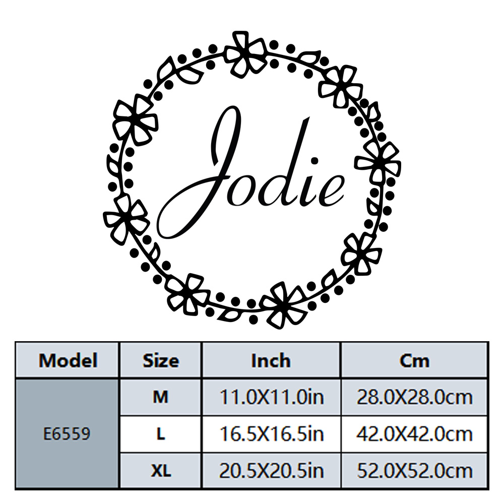 1PC Belle couronne personnalis - Home Decor Lovely Home avis et prix