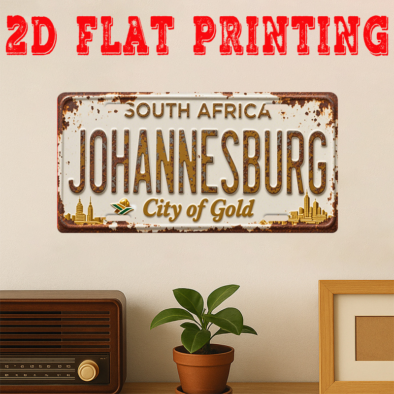 Plaque en métal vintage de la  - Home Decor Johannesburg avis et prix