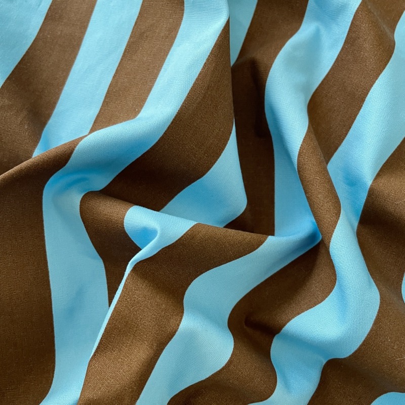 Tissu à rayures couleur bloc D - Home Decor Dopamine avis et prix