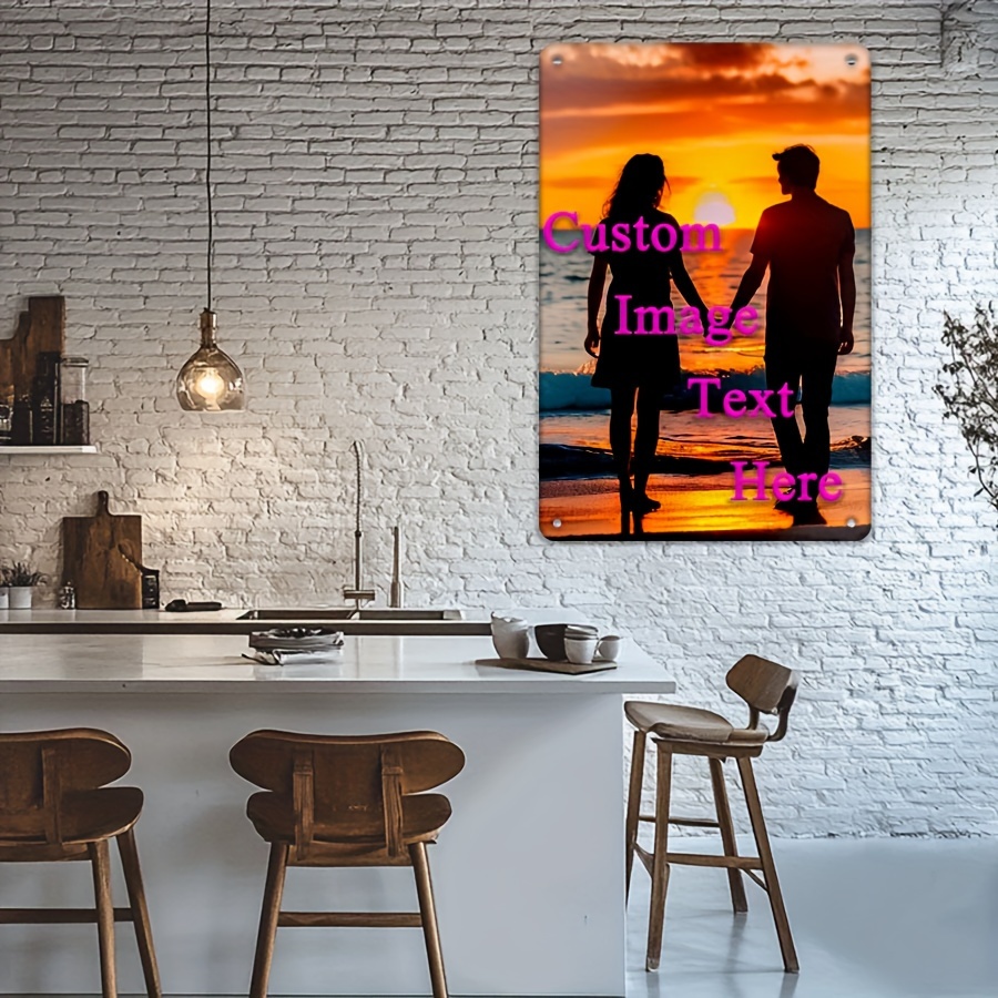 Panneau métallique imprimé 2D  - Home Decor Free Images avis et prix