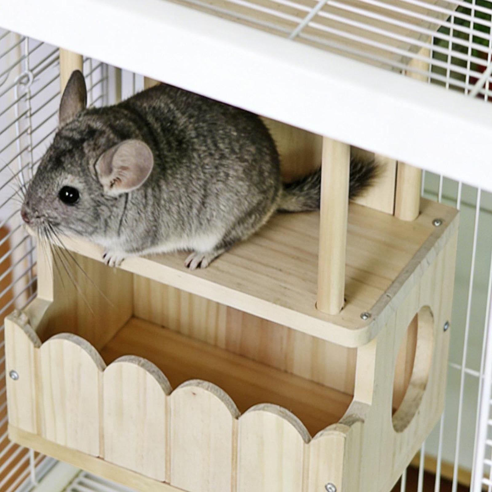 Maisonnette en bois pour chinc - Home Decor Habitat avis et prix