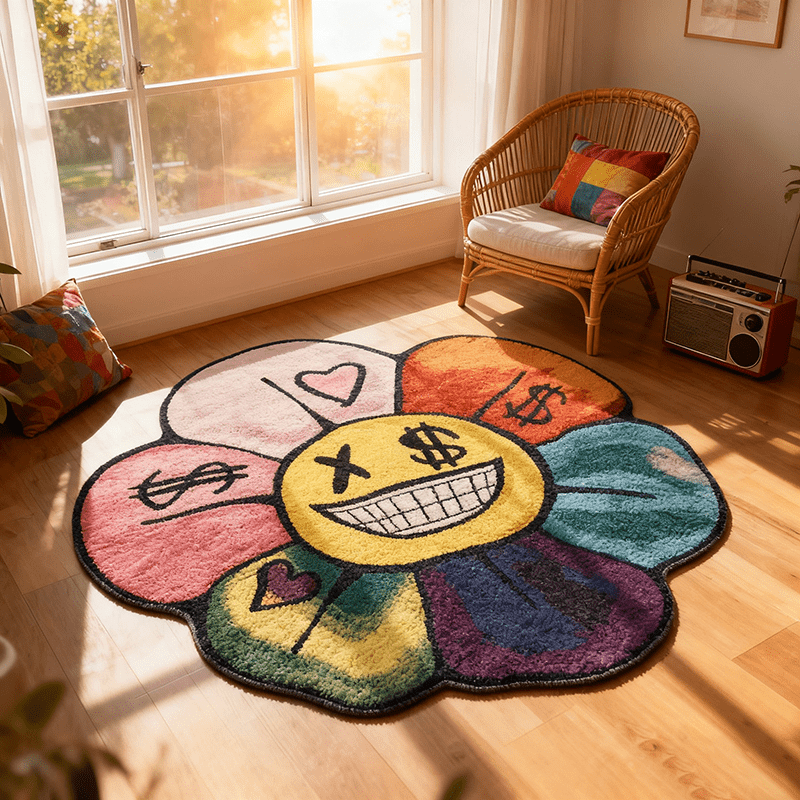 Tapis de chambre créatif VIKAM - Home Decor Dopamine avis et prix