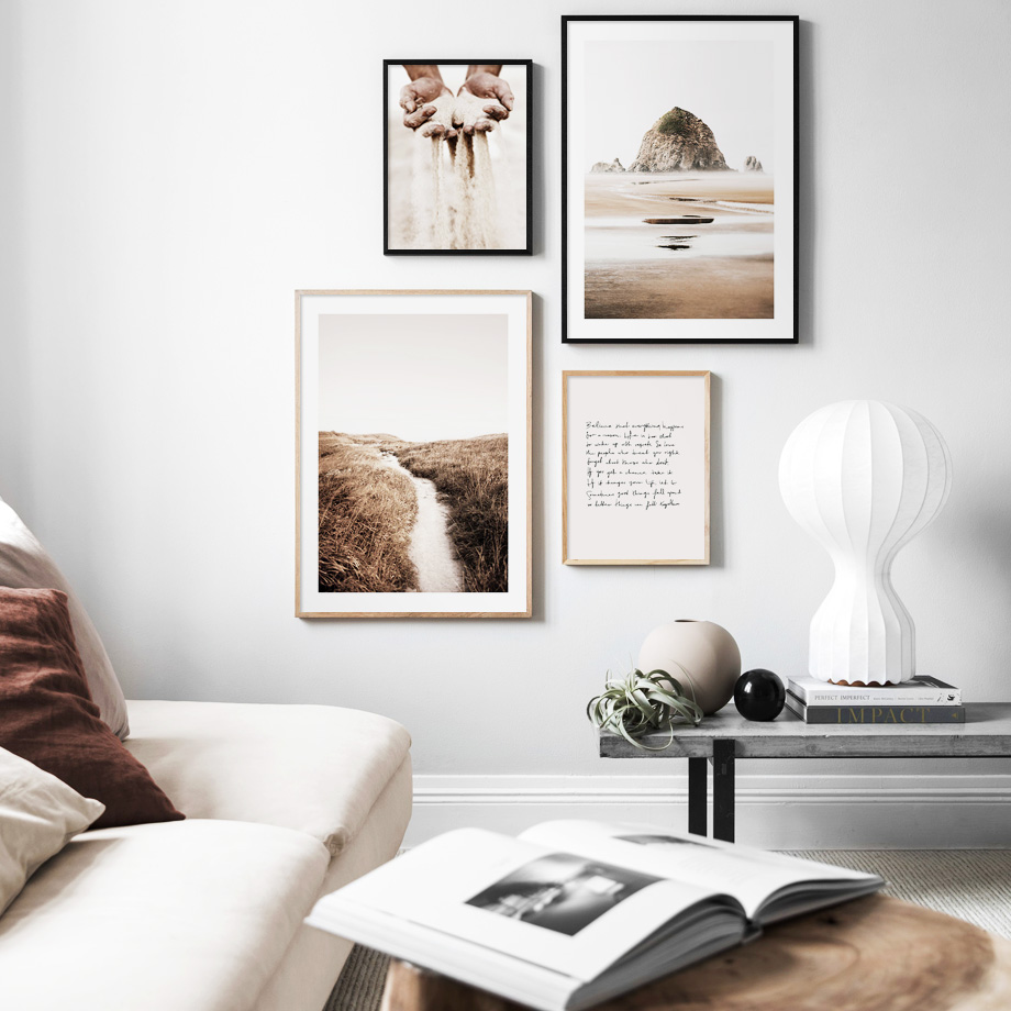 Toile d'art mural avec Grains  - Sand Art Picture avis et prix