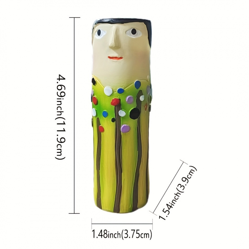 Vase en résine fait main, styl - Home Decor Vase With Flowers avis et prix