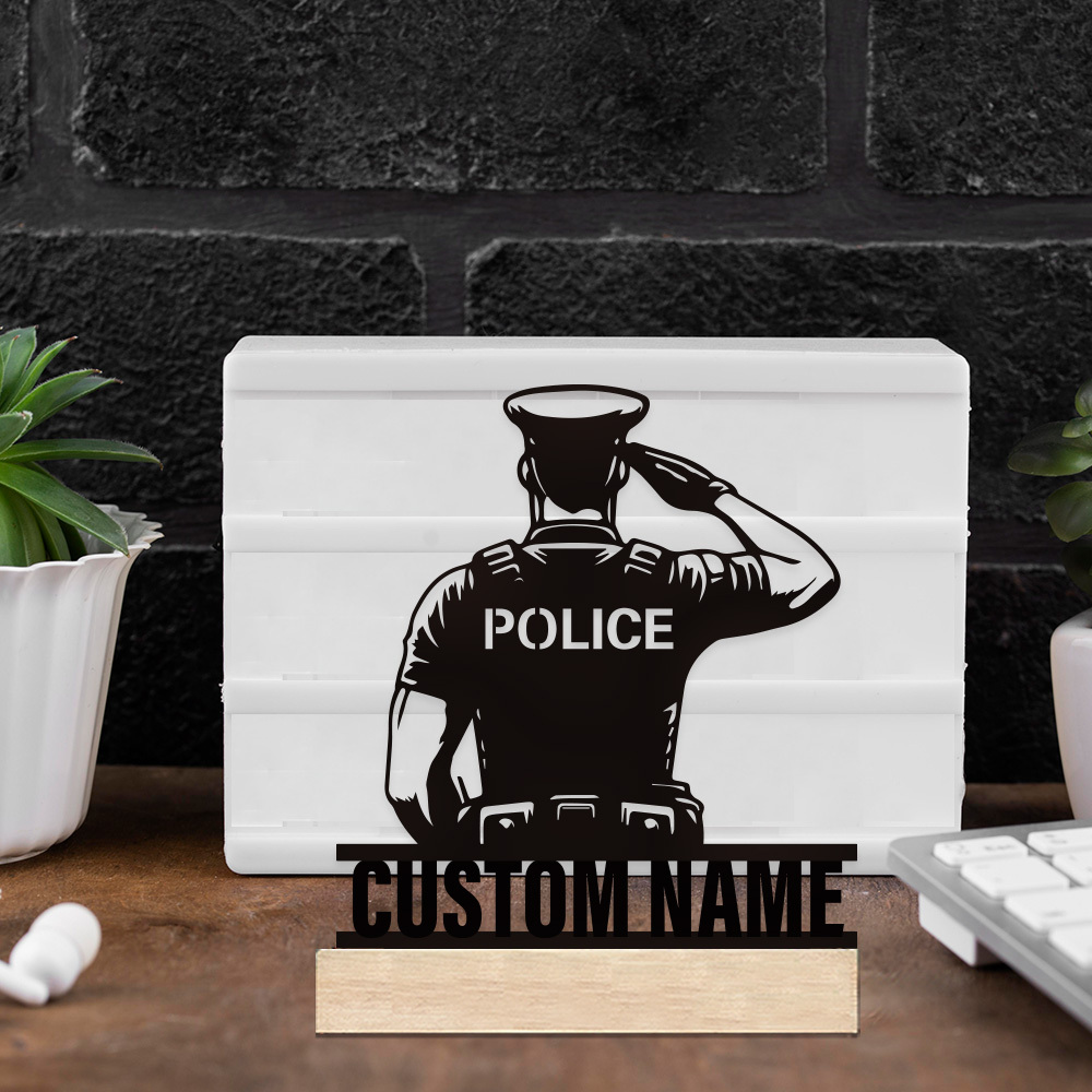 Badge de police en métal perso - Home Decor Nz avis et prix