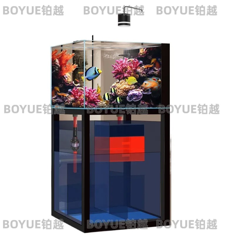 Aquarium d'eau salée en verre  - Home Decor Habitat avis et prix
