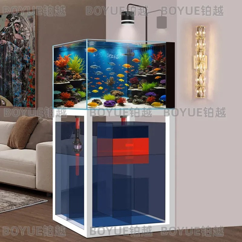 Aquarium d'eau salée en verre  - Home Decor Habitat avis et prix
