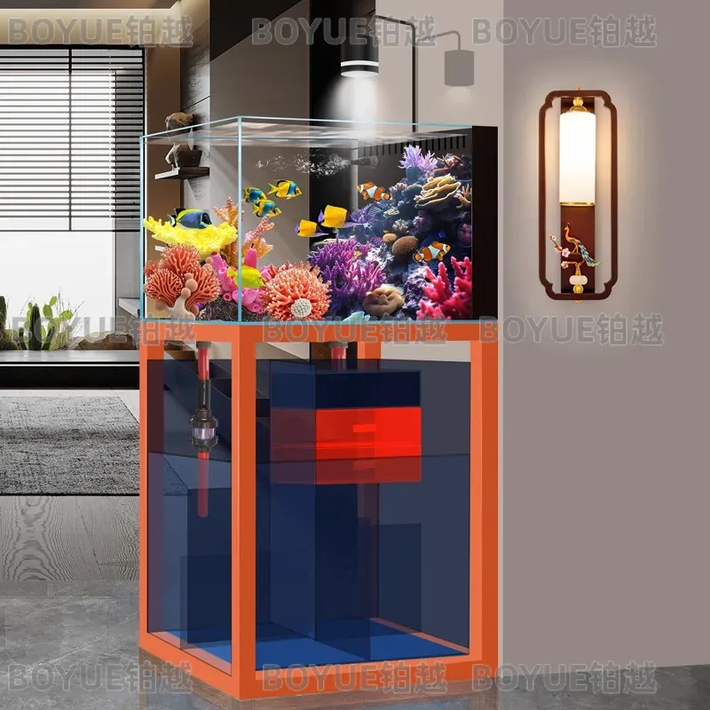 Aquarium d'eau salée en verre  - Home Decor Habitat avis et prix