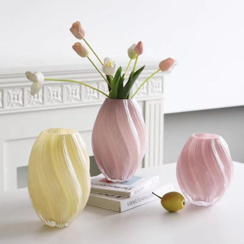 Vase en verre de luxe créatif  - Home Decor Vase With Flowers avis et prix