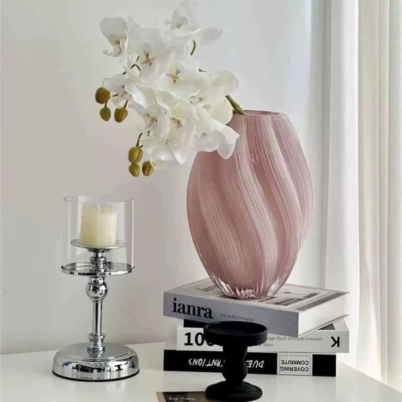 Vase en verre de luxe créatif  - Home Decor Vase With Flowers avis et prix